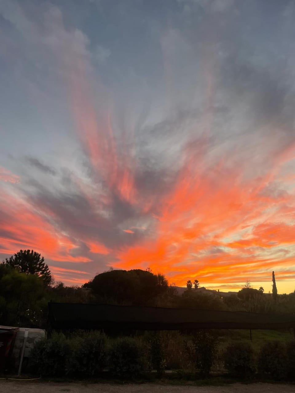 Natural landscape, Sunset