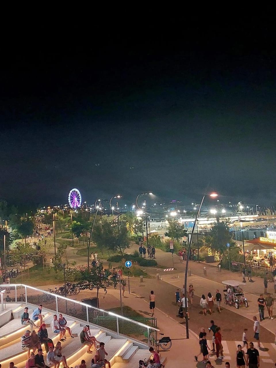 Night, City view