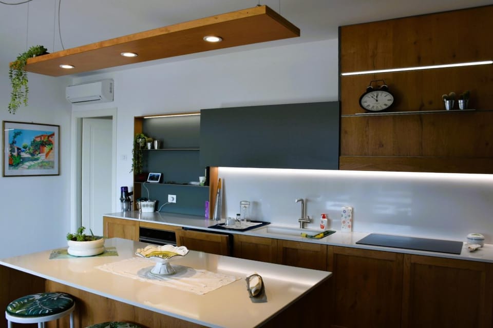 Kitchen or kitchenette, kitchen