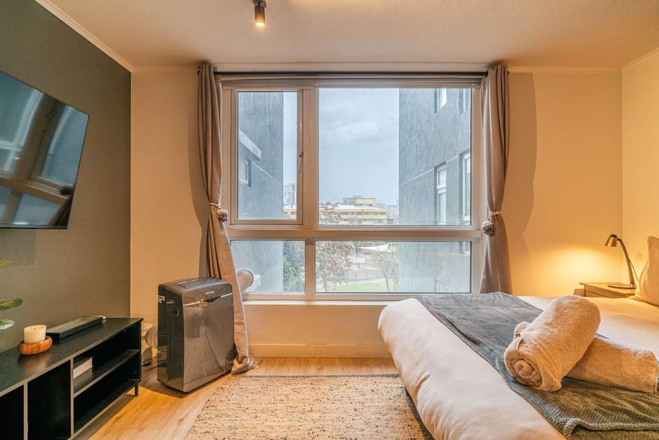 HOM I Depto Studio nuevo en MetroIrarrazabal Nunoa GB314 Apartment in Santiago