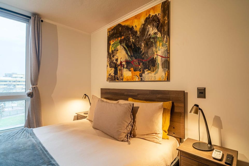 HOM I Depto Studio nuevo en MetroIrarrazabal Nunoa GB314 Apartment in Santiago