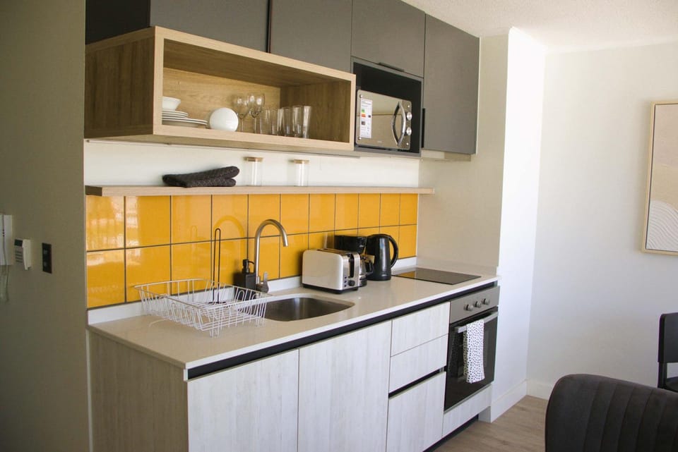 HOM I Amplio 1D1B en metro Irarrazabal A estrenar GB206 Apartment in Santiago