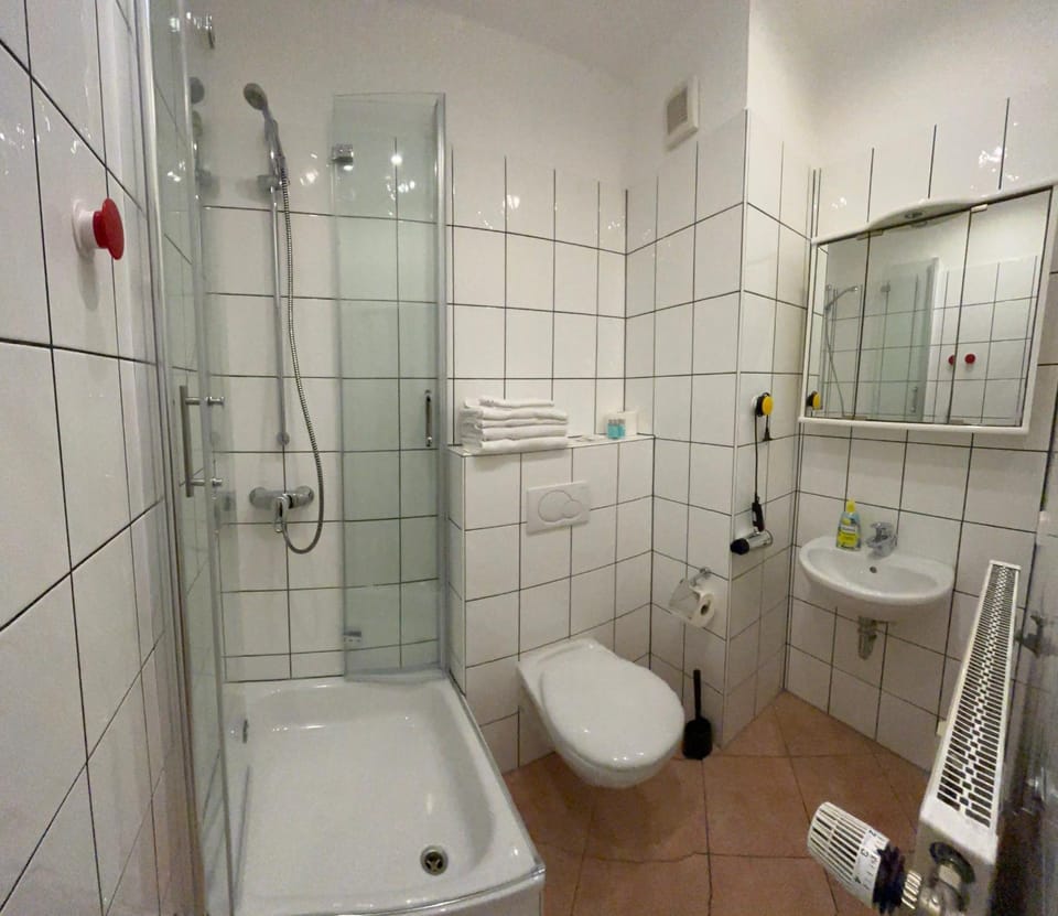 Bathroom, Living room