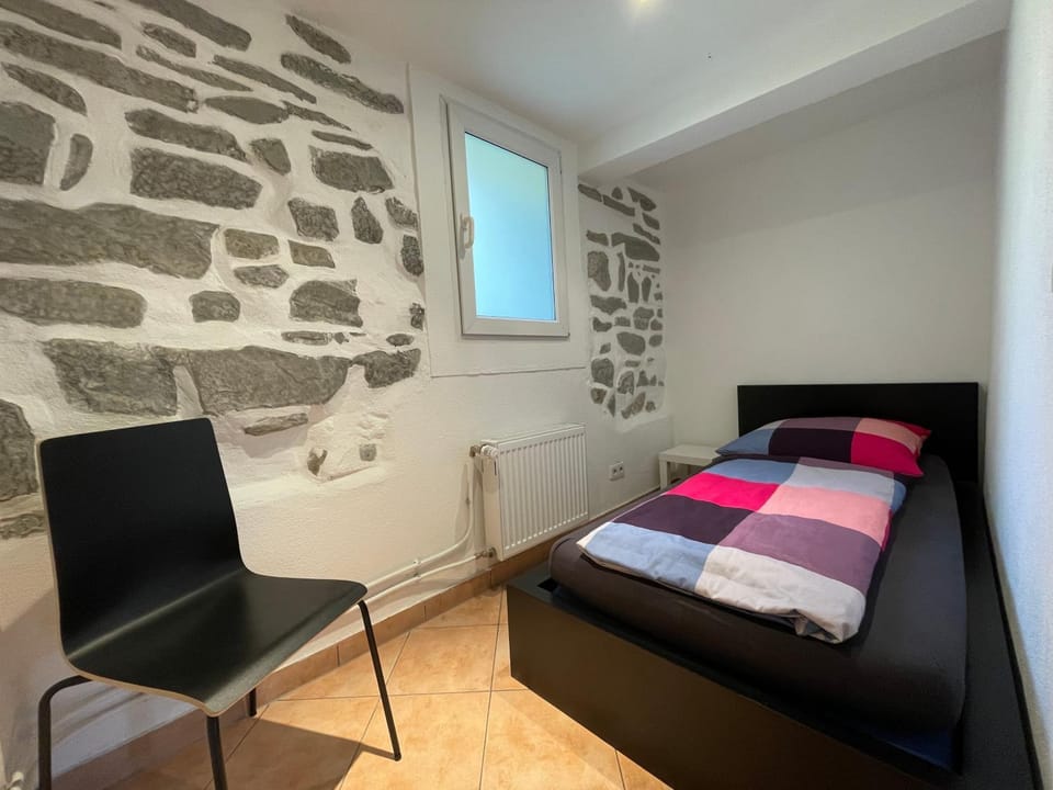 Property building, Living room, Bedroom