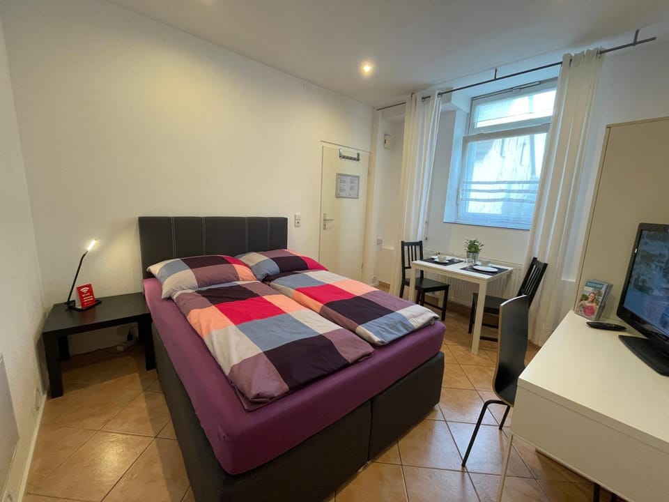 Property building, Living room, Bedroom