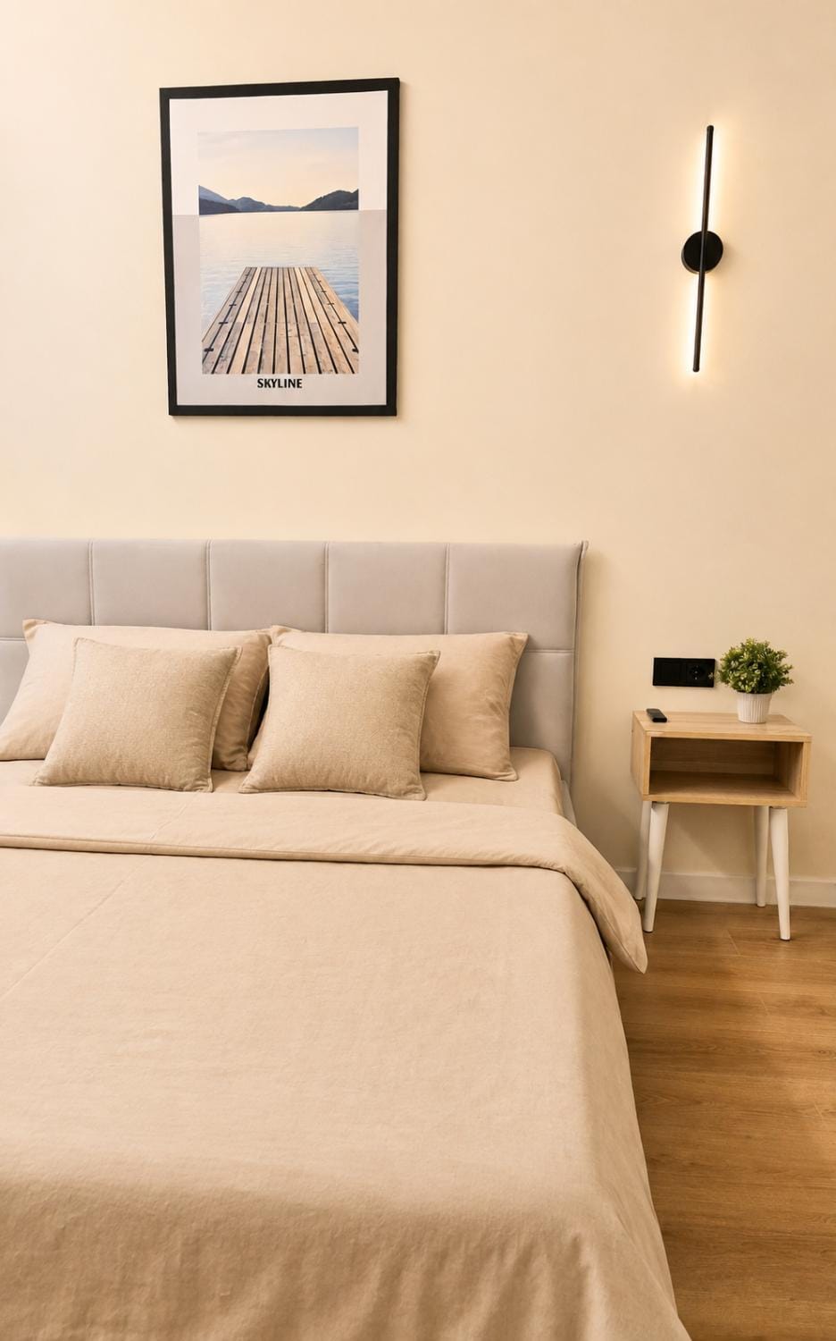 Bed, Bedroom