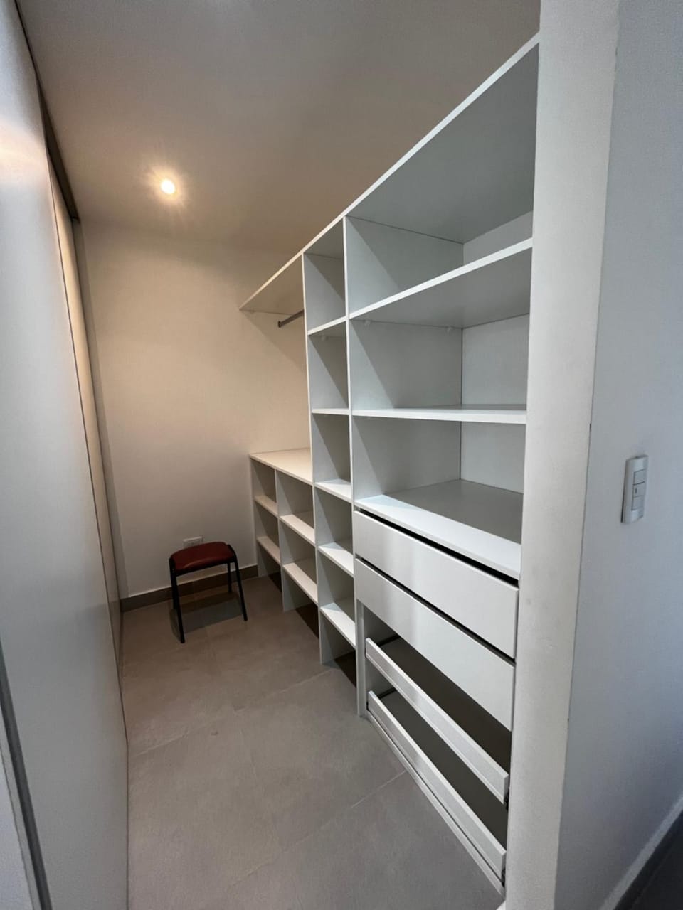 Photo of the whole room, wardrobe