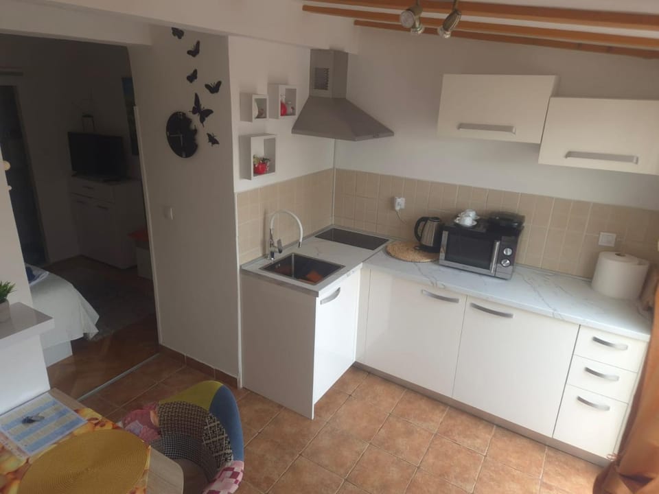 Kitchen or kitchenette, kitchen