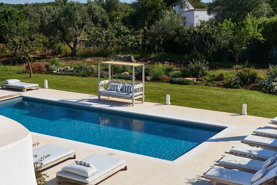 Trullo Sessana with large pool and gorgeous Al Fresco dining areas House in Province of Taranto