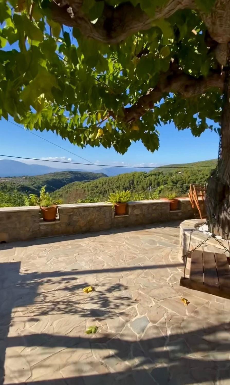 Patio, Spring, Day, Natural landscape, View (from property/room), Balcony/Terrace, Mountain view