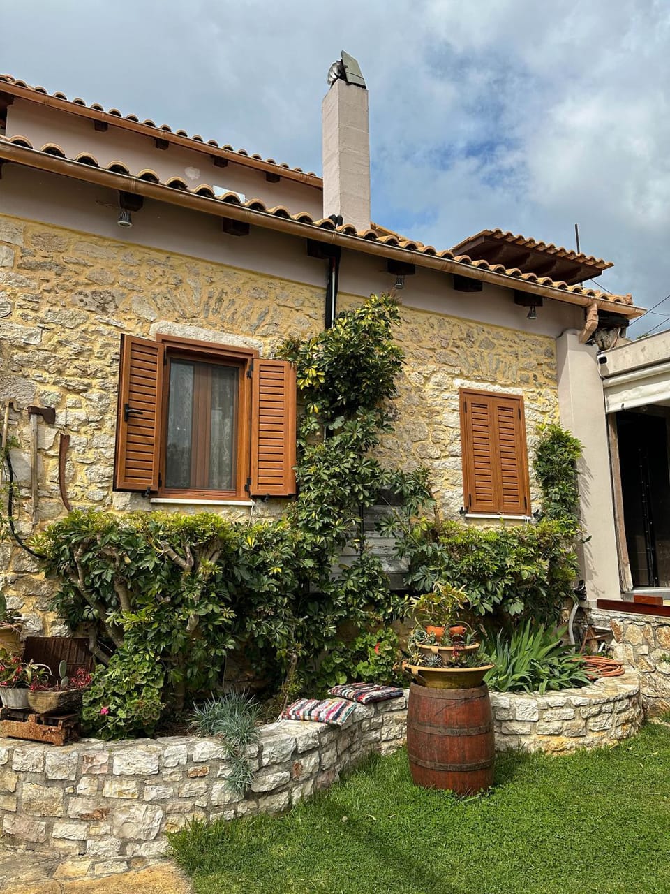 Property building, Day, Garden view