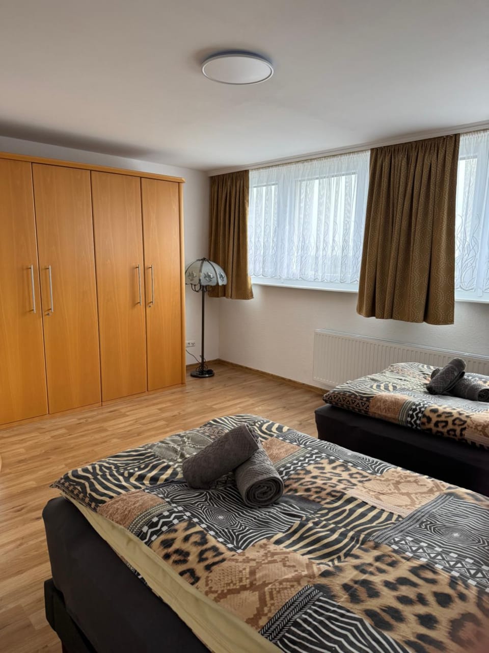 Bed, Photo of the whole room, Bedroom, wardrobe