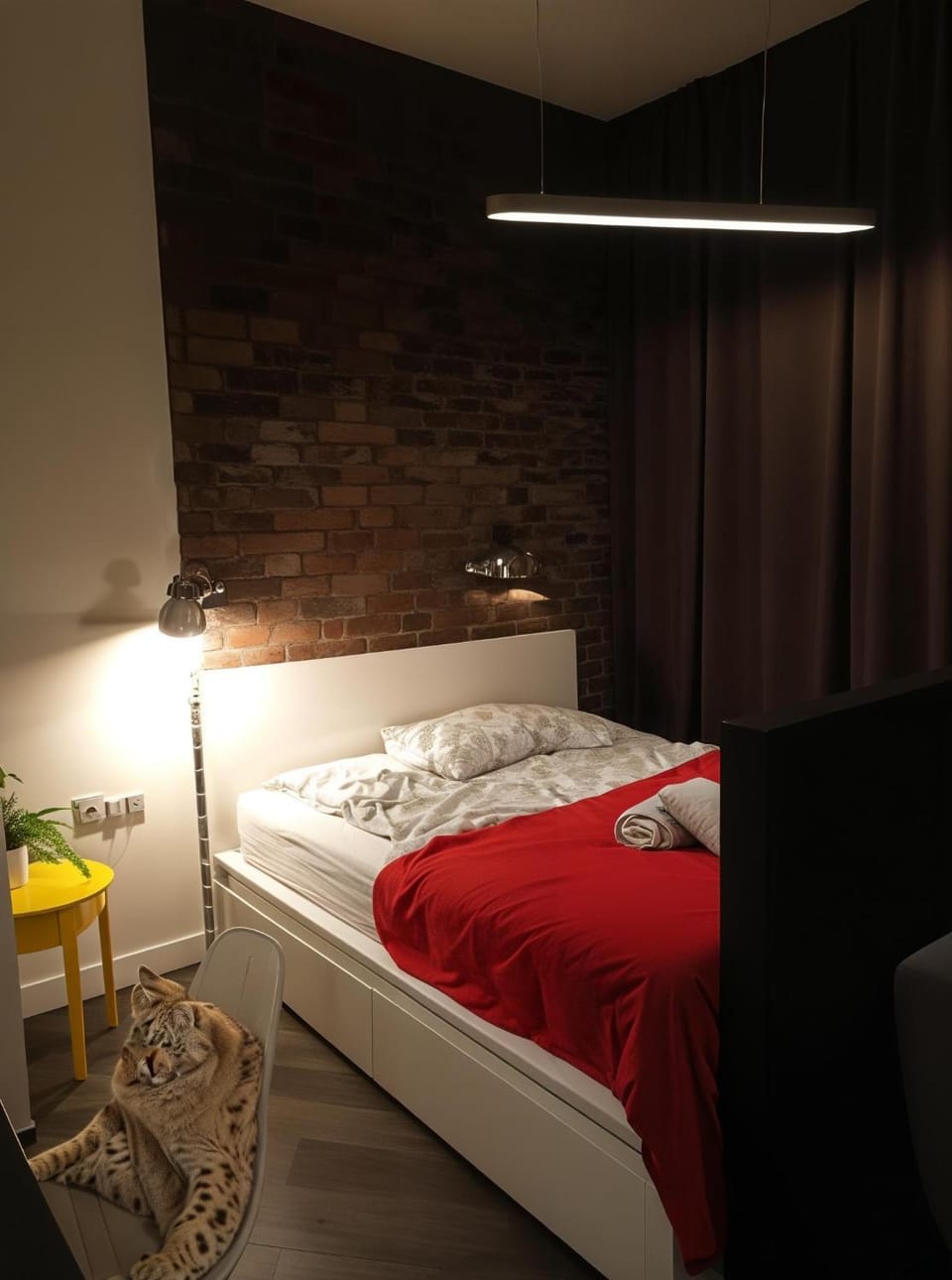 Bed, Photo of the whole room, Bedroom