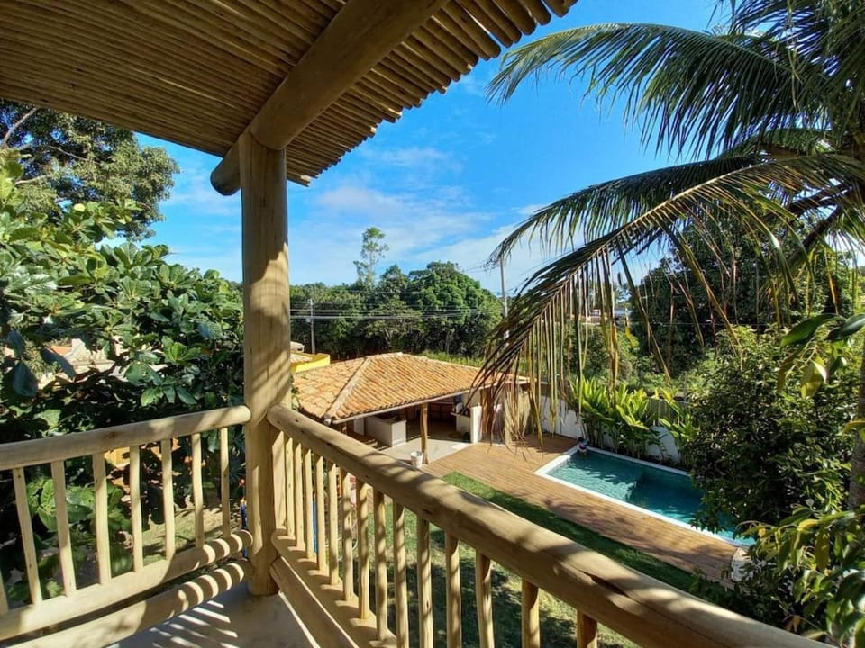 Spring, Day, Natural landscape, Garden, View (from property/room), Balcony/Terrace, Pool view