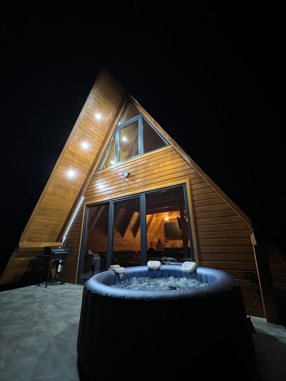 Night, Hot Tub, Hot Tub