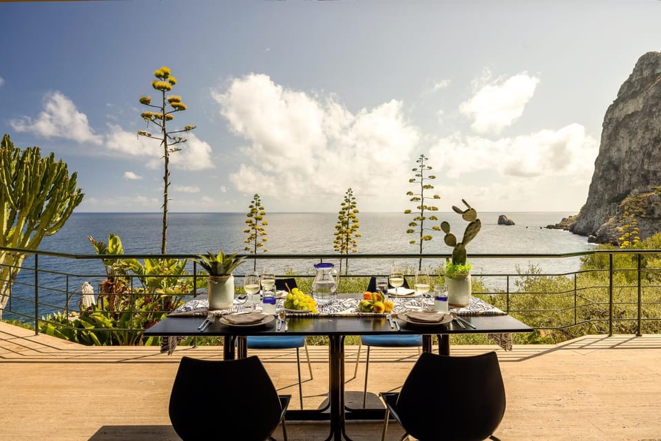 Day, Natural landscape, View (from property/room), Balcony/Terrace, Mountain view, Sea view