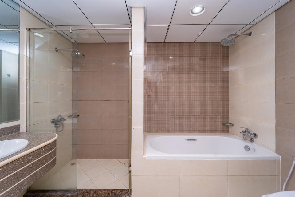 Shower, Bathroom, Bath, towels