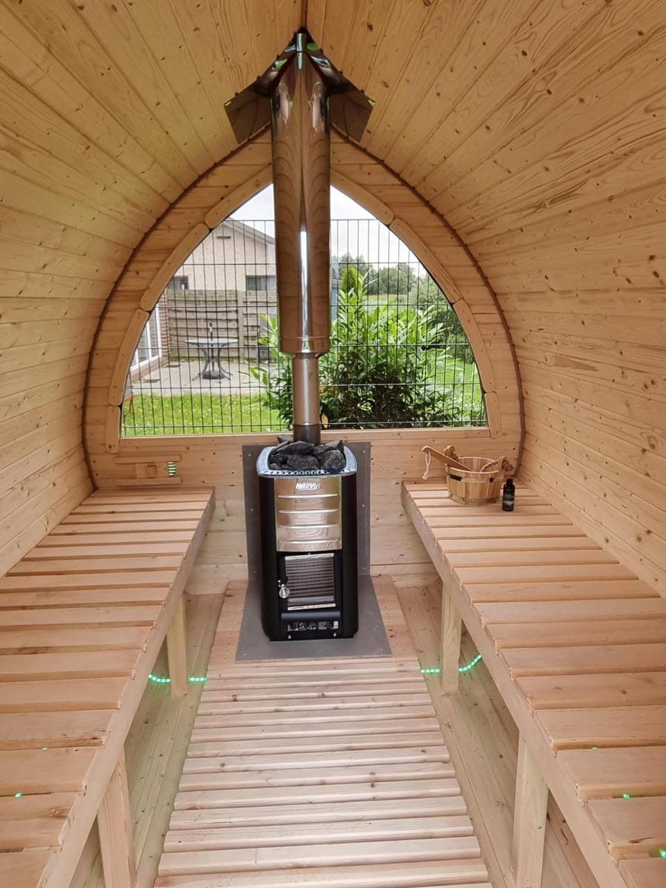 freistehendes Ferienhaus mit Sauna und Badefass House in Lower Saxony, Germany