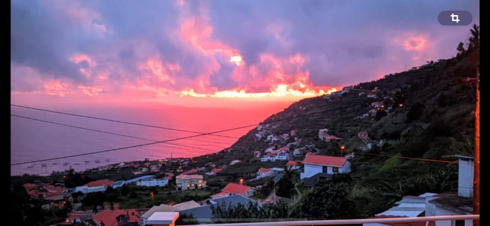 Natural landscape, Mountain view, Sunset