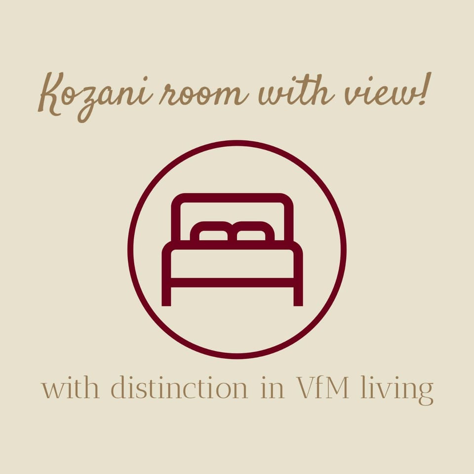 Kozani room with a view! Apartment in Decentralized Administration of Macedonia and Thrace