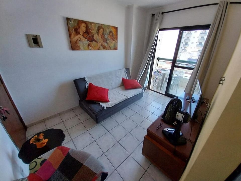 Lindo apto com vista mar, 200 mts da praia Apartment in State of São Paulo