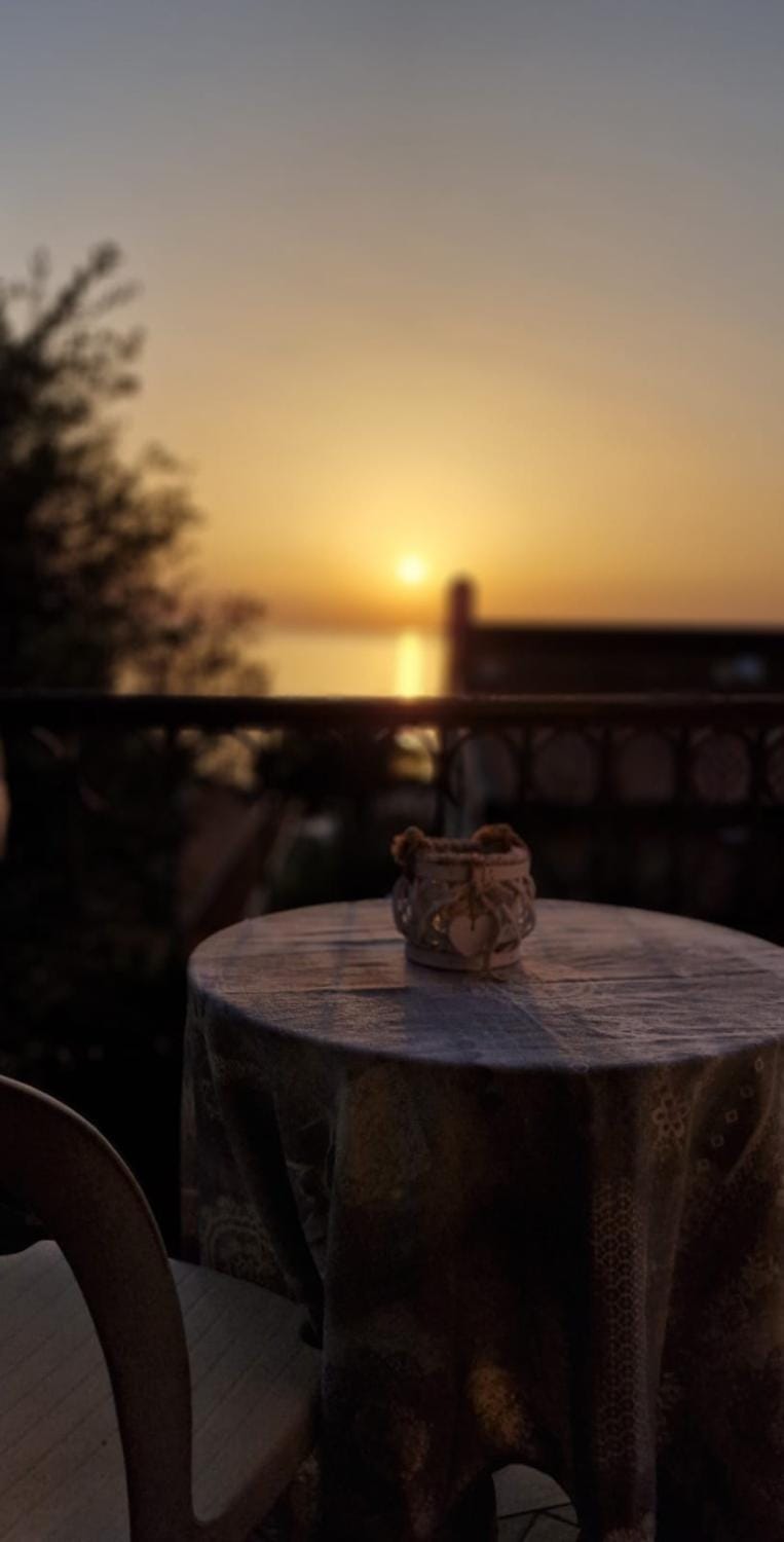Natural landscape, Balcony/Terrace, Sea view, Sunset