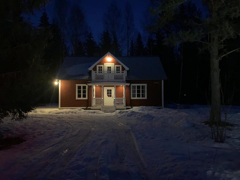The Red House Villa in Sweden