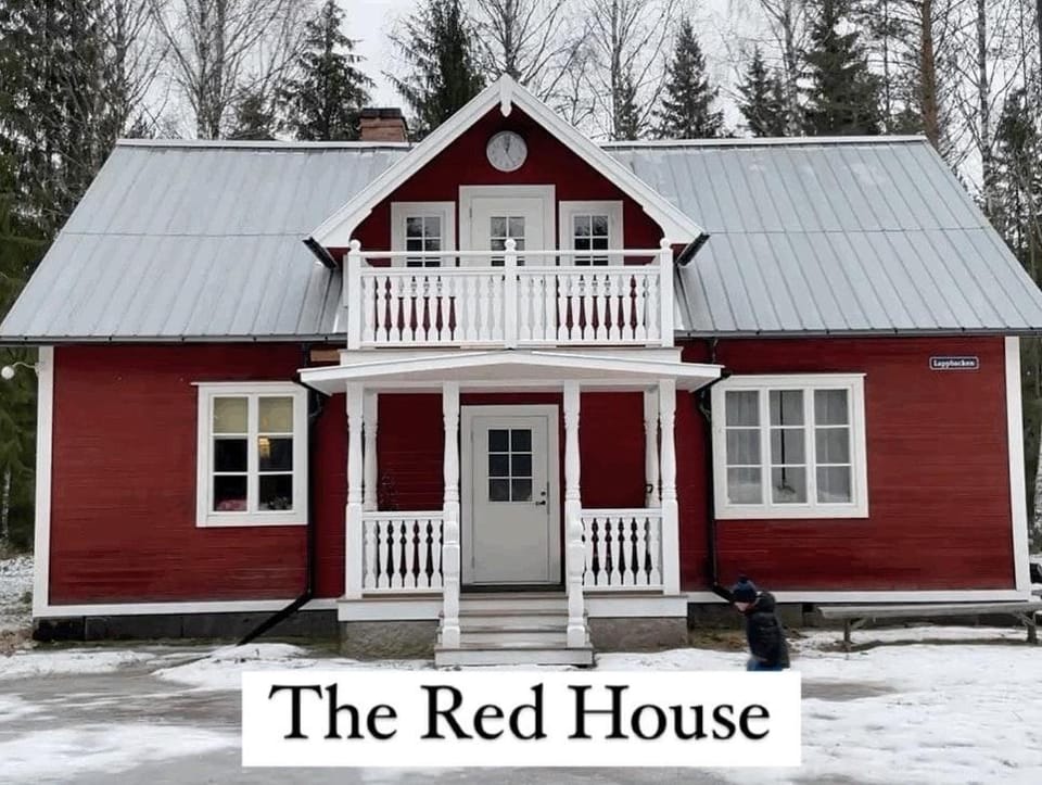 The Red House Villa in Sweden