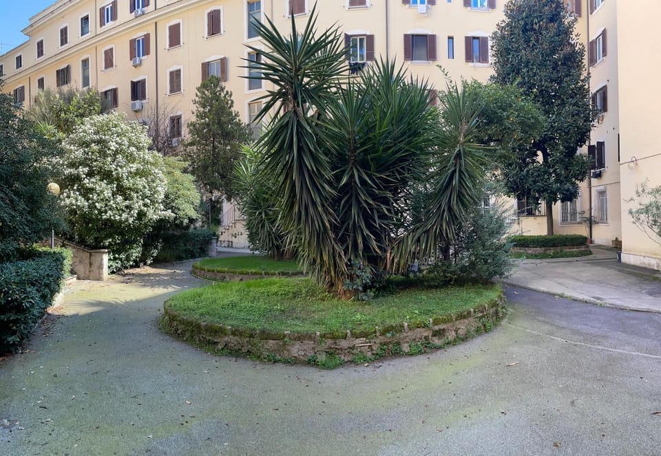 Property building, Natural landscape, Garden view