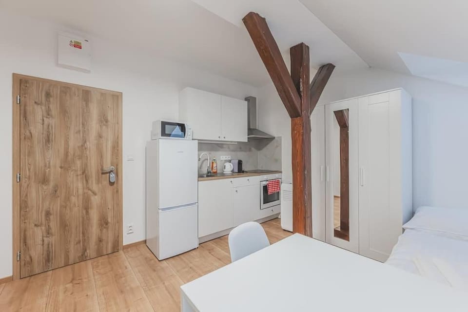 Andel, Smichov Flat, Fresh Bath, port AC, Kitchen Apartment in Prague