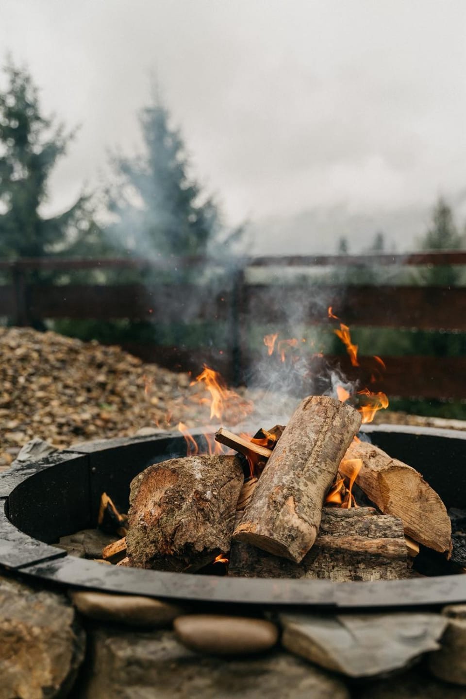 Natural landscape, BBQ facilities