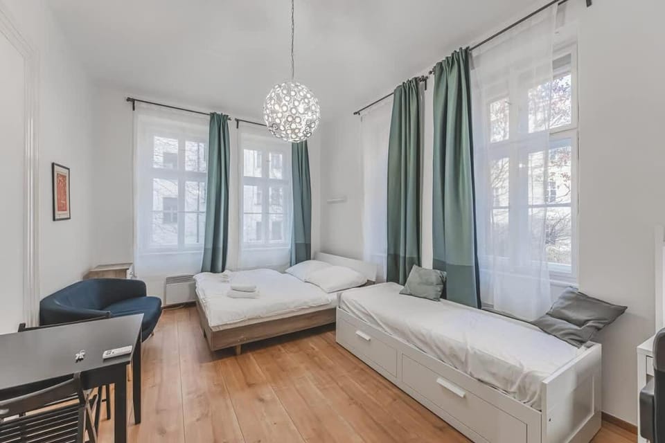 Prague Old Town Walkable Flat,Kitchen, new bathroom Apartment in Prague