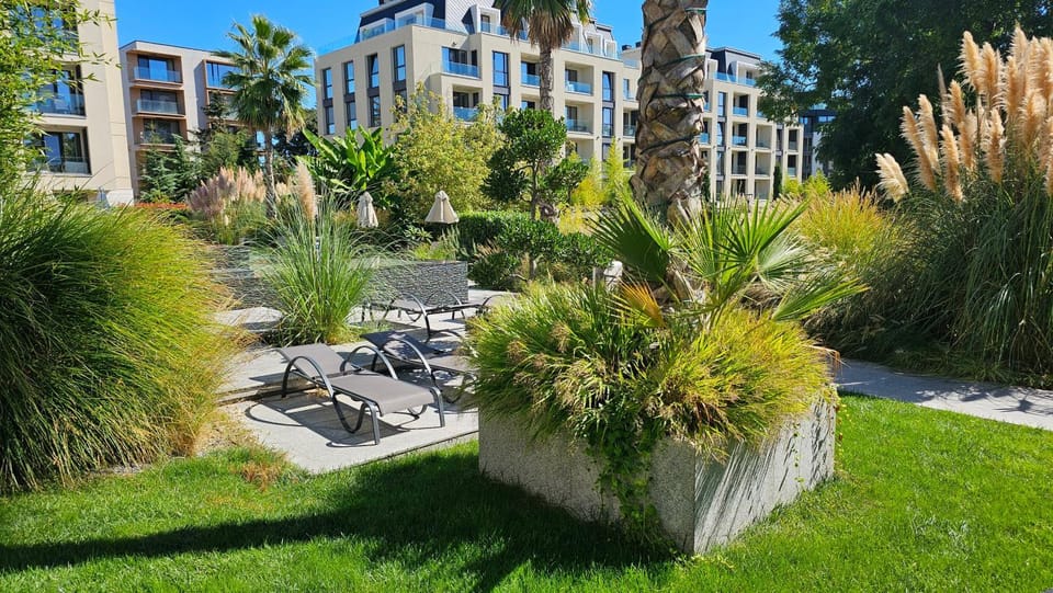 Property building, Spring, Day, Natural landscape, Garden, Garden view, Location