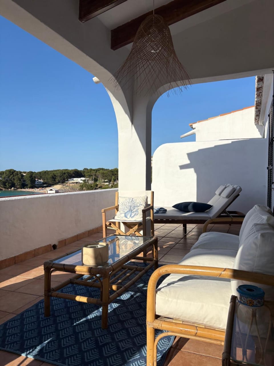 Balcony/Terrace, sunbed