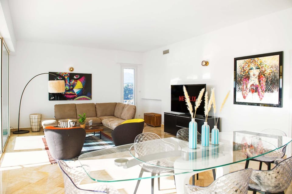 Villa Grenouillere - Vue Mer - Fitness - Sauna House in Cagnes-sur-Mer