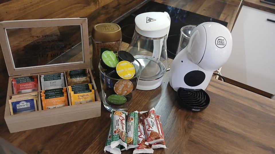 Coffee/tea facilities, Kitchen or kitchenette