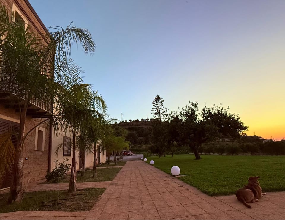 Garden, Sunset