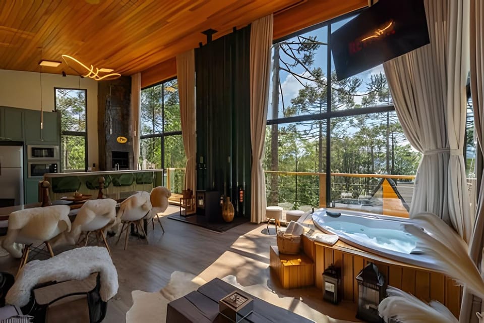 Cabana Imersa Na Natureza - Conforto e Requinte House in State of Santa Catarina