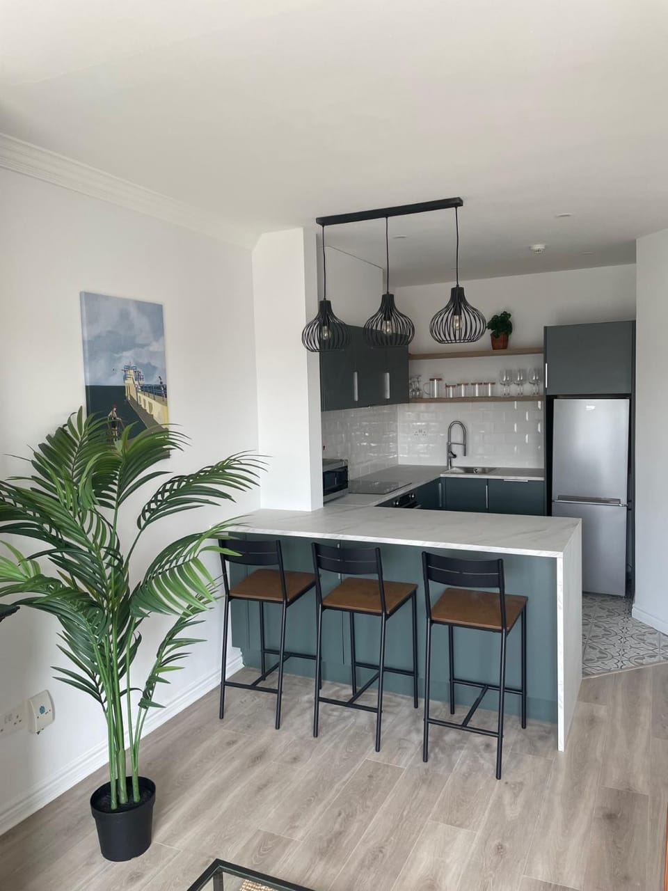 Kitchen or kitchenette, Dining area, dishwasher, oven, stove