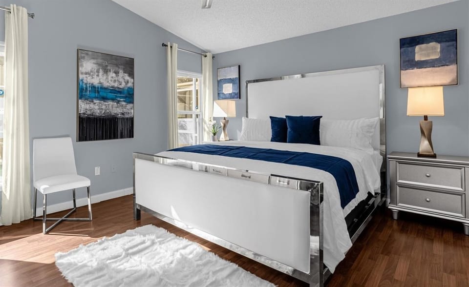 Bed, Bedroom