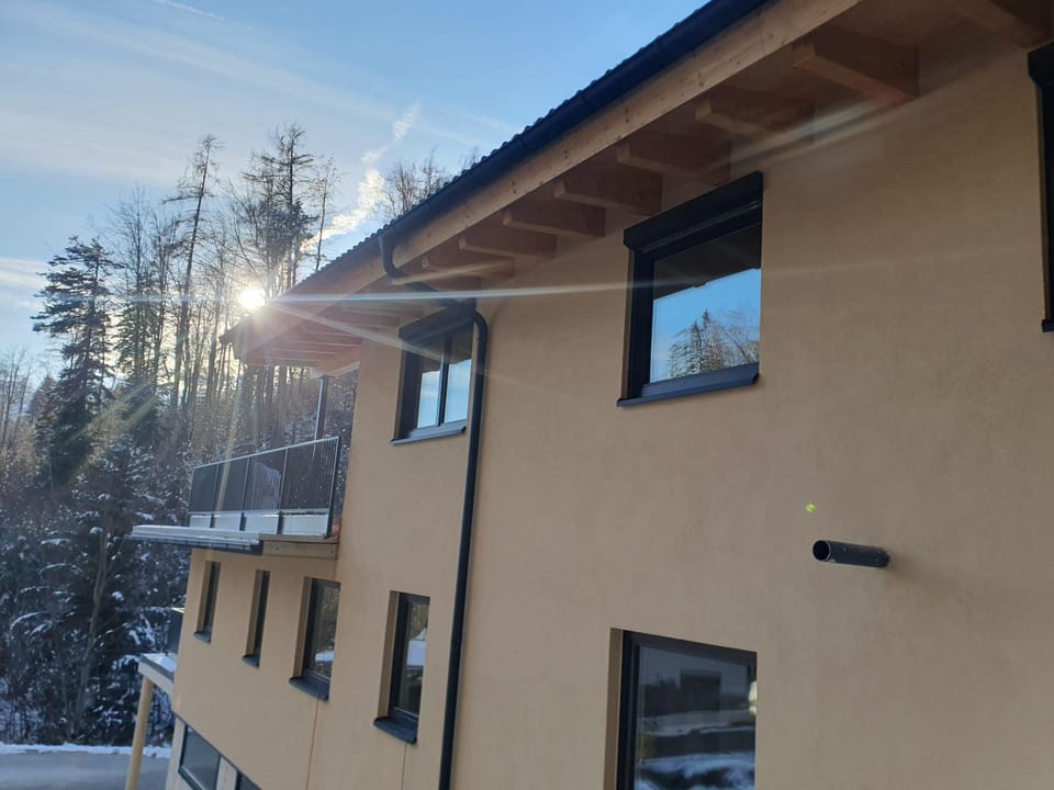 Property building, Natural landscape, Winter