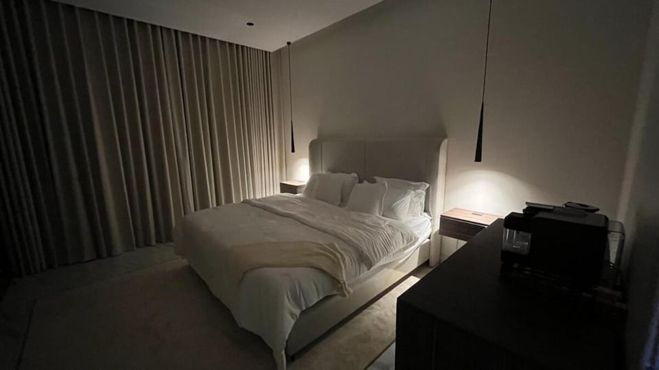 Bedroom and living room modern design Apartment in Riyadh