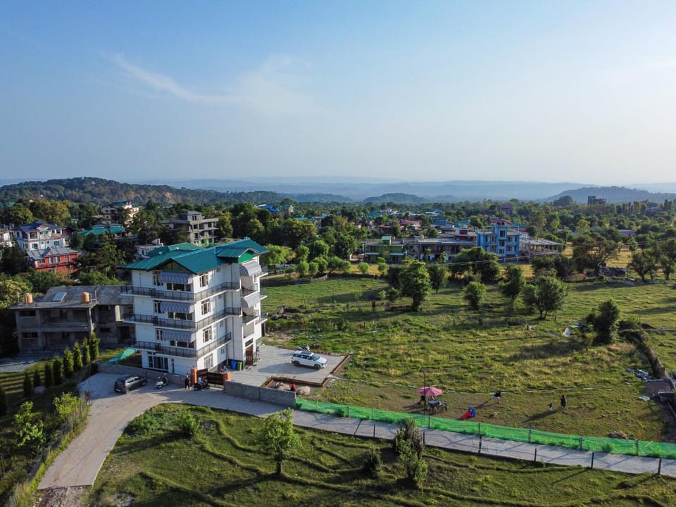 Natural landscape, Bird's eye view, Mountain view