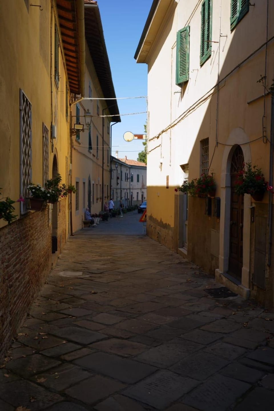 Quiet street view