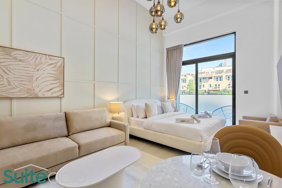 Luxe Interior Studio in Pantheon Elysee 3 in JVC Apartment in Dubai