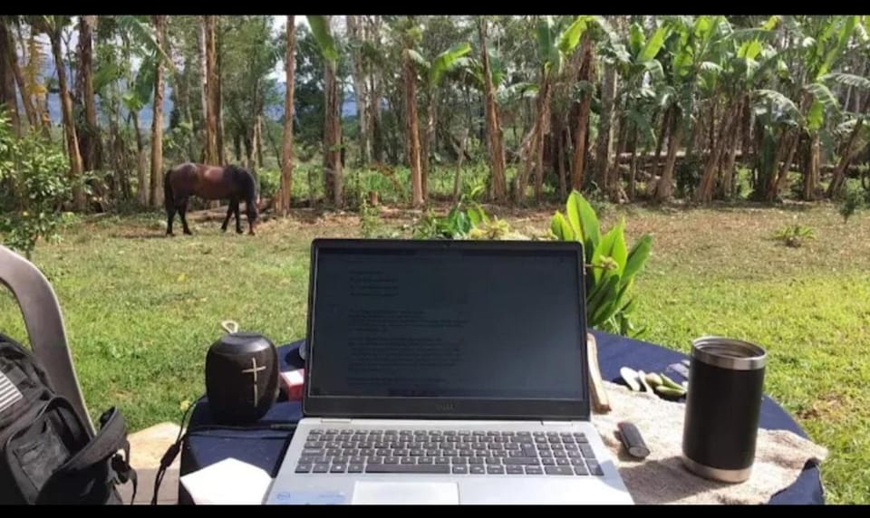 Natural landscape, internet
