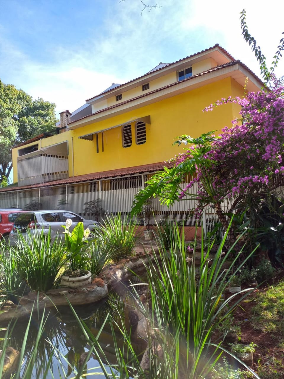 Property building, Garden view