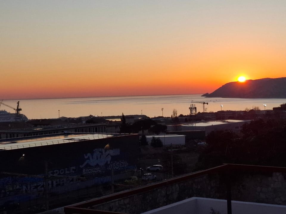 Sea view, Sunrise, Sunset