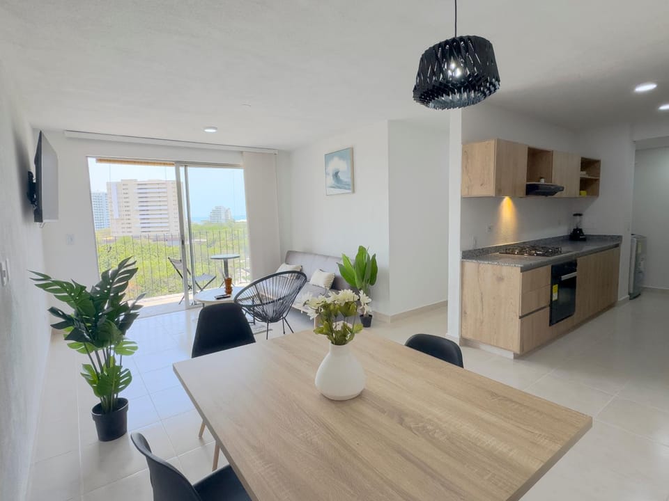 Exclusivo Apartamento con vista y cerca al mar- Pozos Colorado Apartment in Magdalena, Colombia