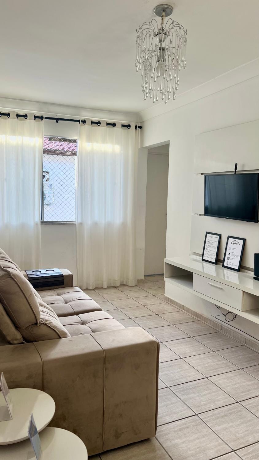 Apto charmoso, com ar, localização privilegiada Apartment in Aracaju